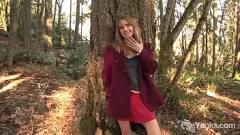 Afspelen Yanks pornoster Chloe Randall's grote solo-orgasmesessie