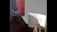Afspelen Optische illusie Dick Sketch - Solo masturbatie