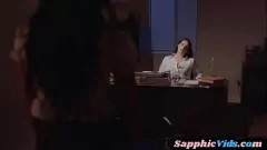 Play Smoking hot ebony beauty with massive tits licking and sucking her busty lesbian partner's pussy and tits in this steamy lez porno